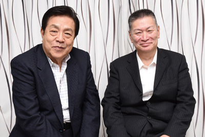 岩崎哲也 大門正明氏との対談写真